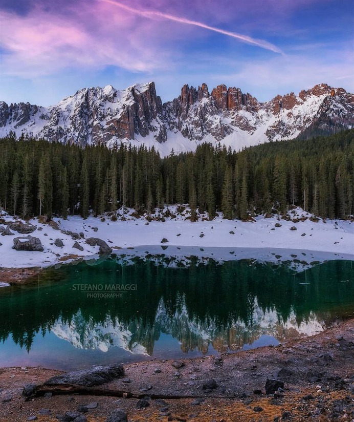 Wonderful Winter Landscapes in Dolomites by Stefano Maraggi