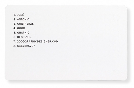 My Business Card on the Behance Network #creative #business #card #simple #fun