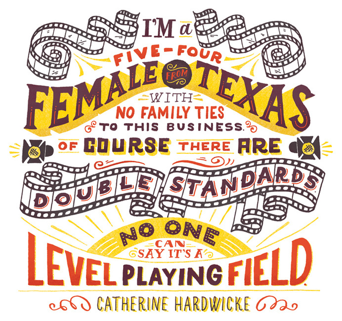 The hand-lettered illustrations of Mary Kate McDevitt | StockLogos.com #type #lettering #hand