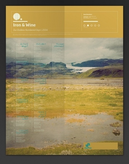 The Visual Mixtape on the Behance Network #graphicdesign #posters