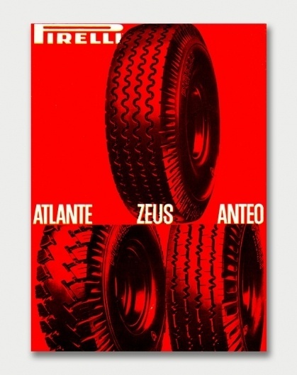 Mid-Century Pirelli Advertising. / Aqua-Velvet