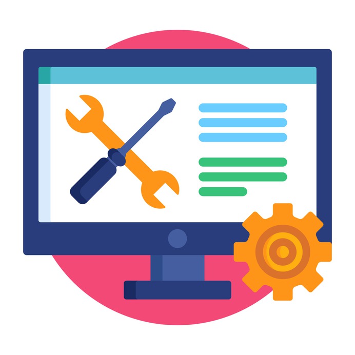 See more icon inspiration related to support, gear, help, wrench, ui, business and finance, seo and web, technical Support, edit tools, technical, working, settings, networking, screwdriver, interface, tools, web and computer on Flaticon.