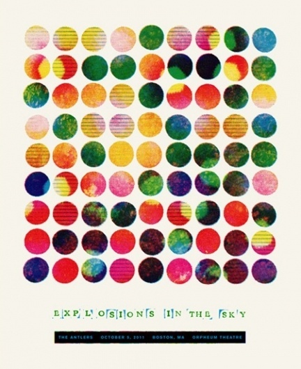 ISO50 Blog – The Blog of Scott Hansen (Tycho / ISO50) » The blog of Scott Hansen (aka ISO50 / Tycho) #sky #in #gig #the #explosions #poster