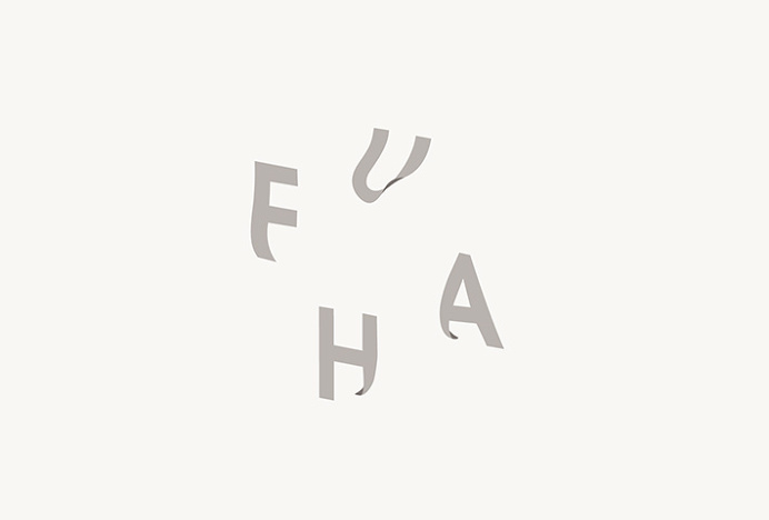 FUHA by Tomomi Maezawa #typography #logotype #mark