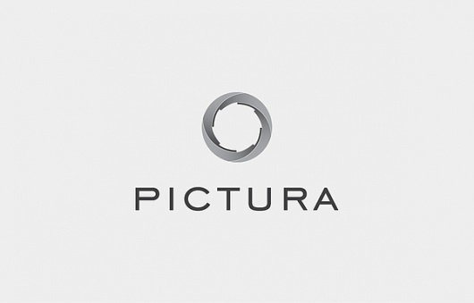 PICTURA on the Behance Network #logo #brand #branding #desing
