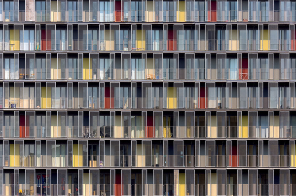 nobel signalhuset foto 01 jens lindhe #color #denmark #architecture #copenhagen #fields #facades