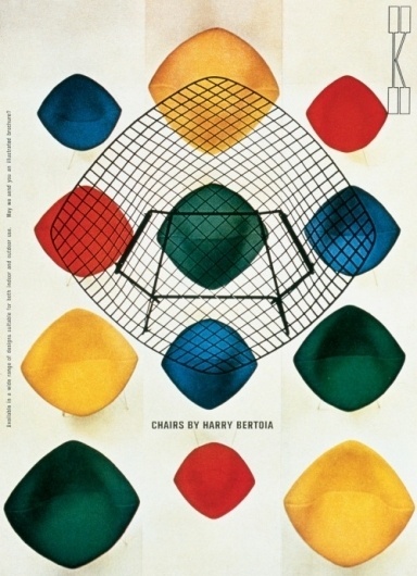 muse:magazin #bertoia #chairs #harry #design #furniture