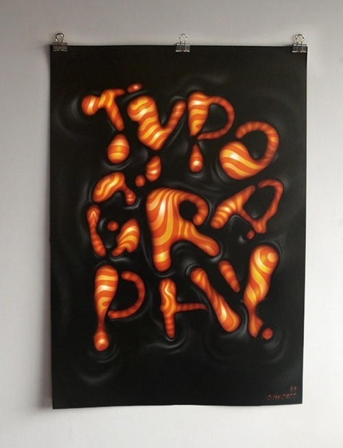 25 Inspirational Typographic Designs | From up North #typography