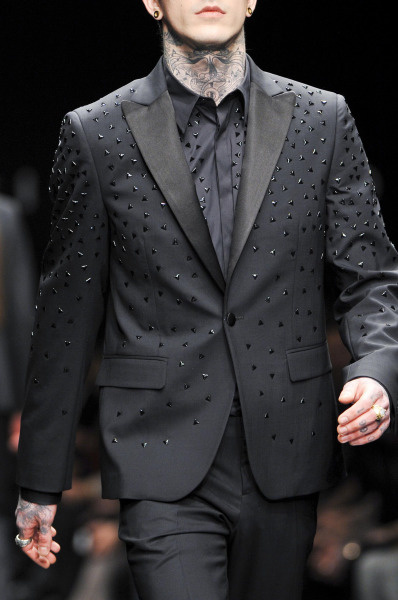 monsieurcouture: " John Richmonf F/W 2014 Menswear Milan Fashion Week "