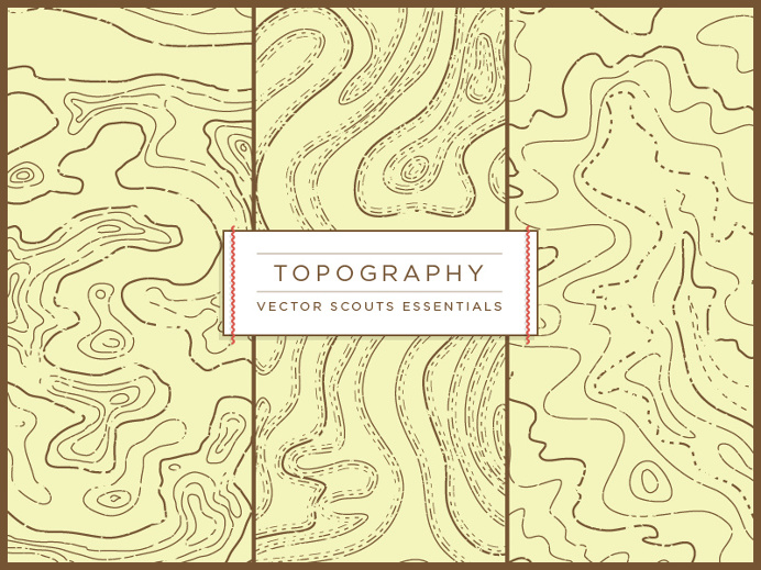 Topography pattern