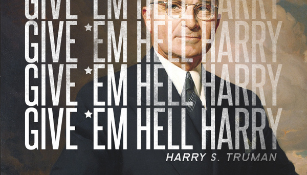 Thirty Third President: Harry S. Truman (1945 1953)Harry Truman was once quoted as saying, #presidents #branding #design #photography #layout #typography