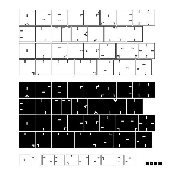Font "Avantgarde" #font #olga #composition #avantgarde #geometric #tereshchenko #typography