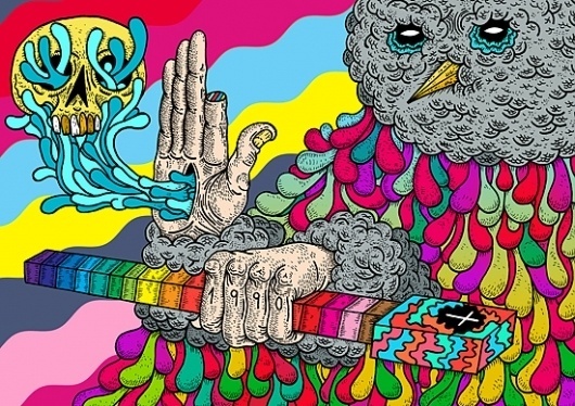The universe of Berje #illustration