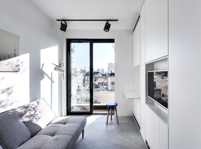 Duplex Penthouse by Toledano + Architects. #duplexpenthouse #toledanoplusarchitects #livingroom