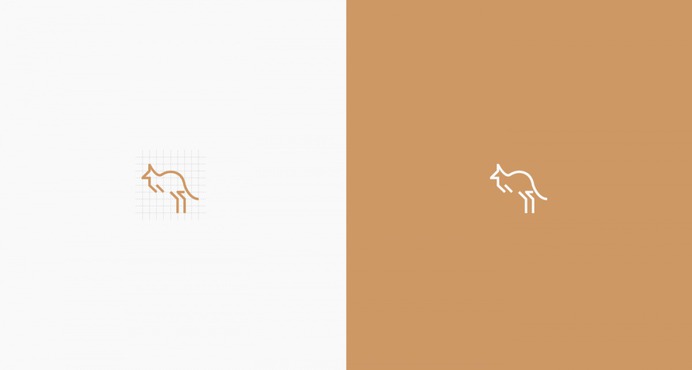 Animal Logos Square Grid