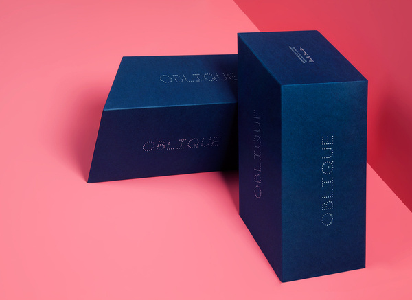 Packaging for Graphical House's Oblique Paul Smith Edition #packaging #logo #branding