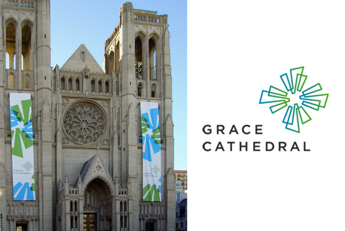 grace cathedral identity #logo #religion