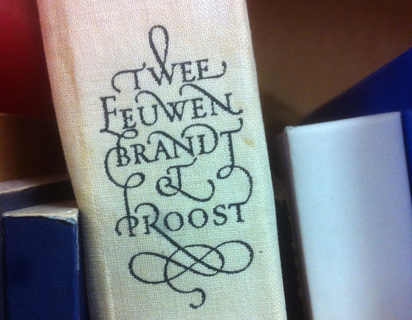 Jan van Krimpen type #swash #holland #ligatures #typography