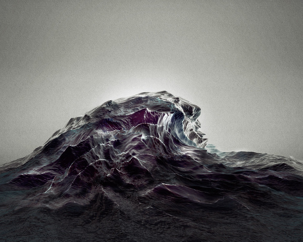 sougwen 2012_hightide_00 th #sougwen #chung #ilustration #wave