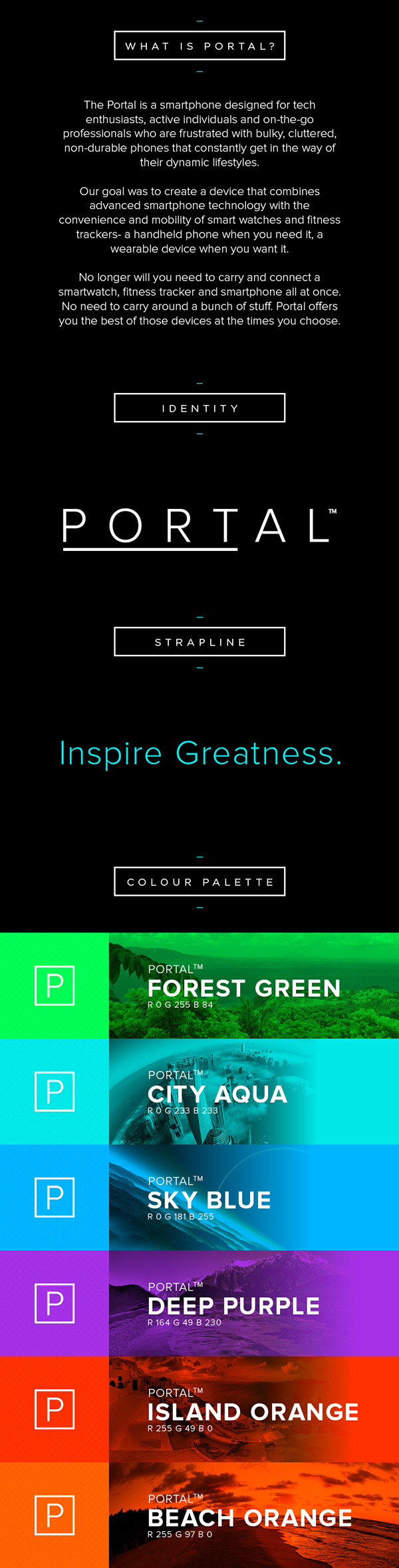 PORTAL™ // Inspire Greatness https://www.indiegogo.com/projects/portal-by-arubixs-flexible-wearable-smartphone #phone #weather #portable #ux #icon #ios #branding #design #interface #icons #ui #iphone #app #mobile #android #sport