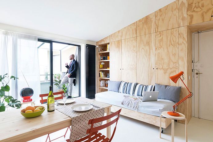 22 Ideas to Hide a Guest Bed - InteriorZine