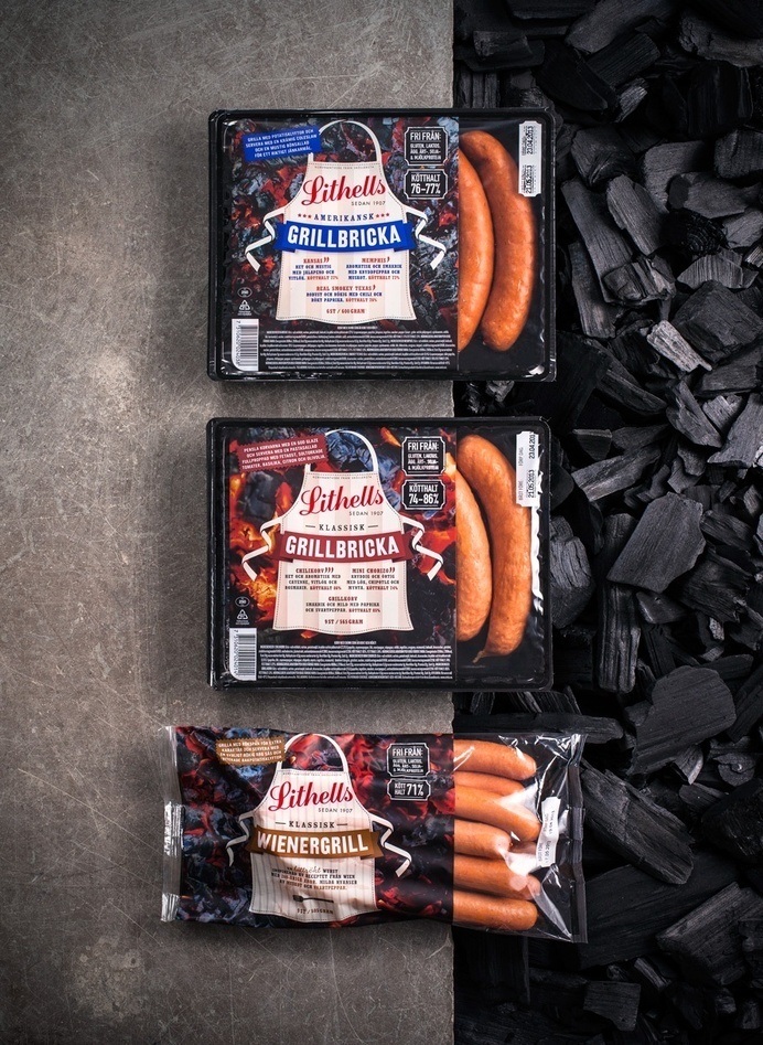 Lithells on Packaging of the World - Creative Package Design Gallery #packaging #meat