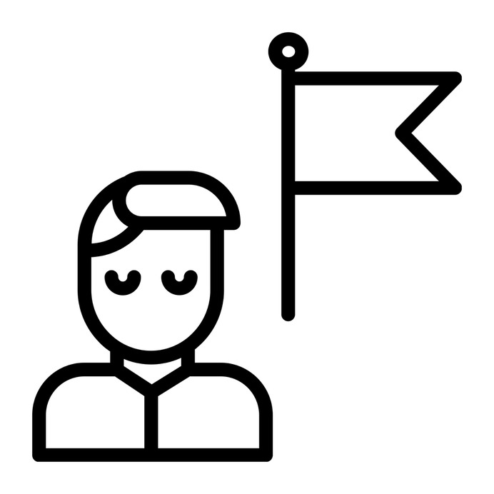 See more icon inspiration related to mission, goal, success, flag, man, mountain, achievement, objective, strategy, flags, user, nature and people on Flaticon.