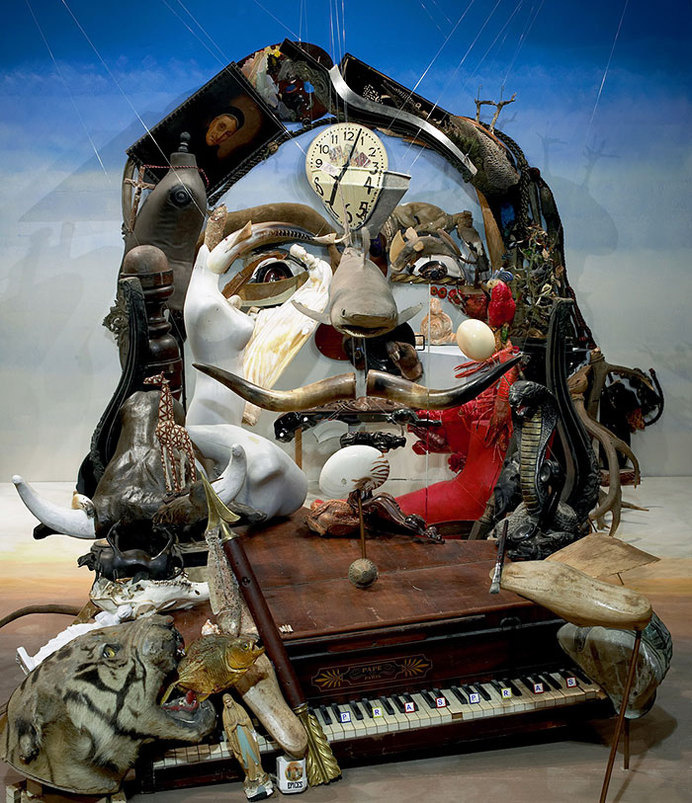 Assemblage installations by Bernard Pras