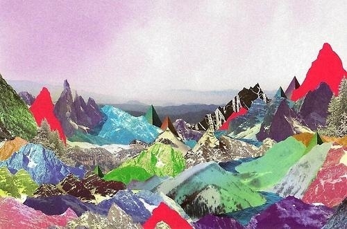 coqueterías - (via splitpeavintageblog) #artwork #color #scheme