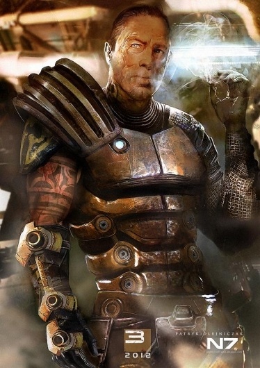 Mass Effect 3 Characters by Patryk Garrett | Cuded #effect #3 #garrett #mass #characters #patryk
