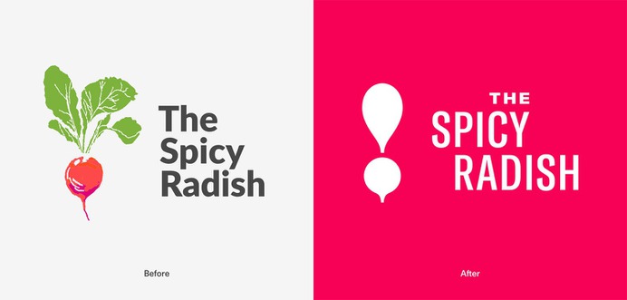 The Spicy Radish - Mindsparkle Mag Jonny Black, Richard Roche & Chris von Burske designed The Spicy Radish – a family-owned meal delivery service that provides fully-prepared meals to busy people, helping save time with healthy dishes that don't sacrifice quality or tastiness. #logo #packaging #identity #branding #design #color #photography #graphic #design #gallery #blog #project #mindsparkle #mag #beautiful #portfolio #designer