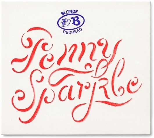 Visual Journal #redhead #cover #blonde #cd #typography