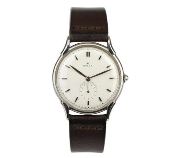 1940s Stainless Steel Precision #analog #dial #mechanical #piece #time #watches