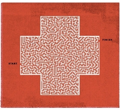 145_timeillo.jpg 400×368 pixels #cross #illustration #maze