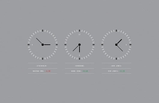 Loft Investments « Design Bureau – Lundgren+Lindqvist #clock #time