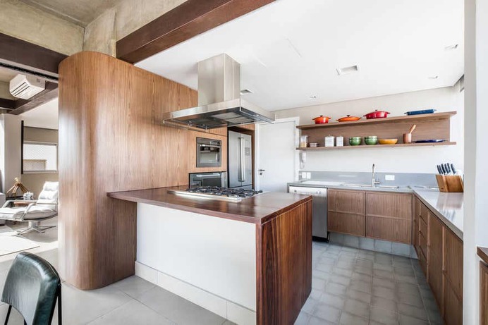 kitchen, Brazil / Mandarina Arquitetura