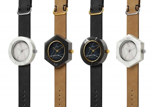 Geometric Marble Watch