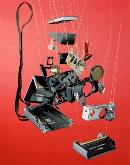 Separations : Ben Innes #deconstruction #installation #camera #polaroid #photography #diy