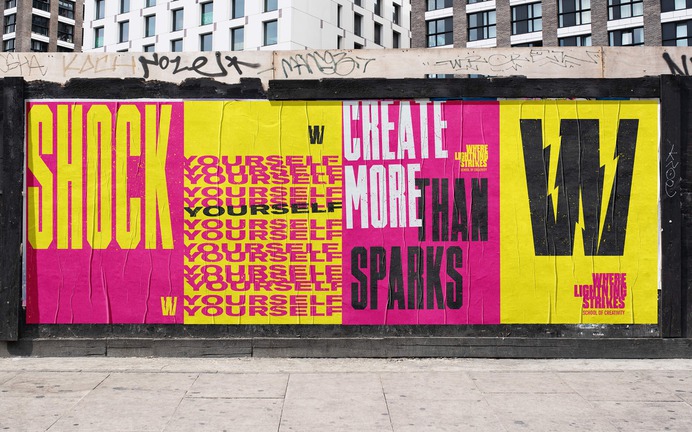 Online School of Creativity Where Lightning Strikes Brand Identity