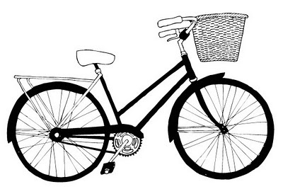 Louise Evans Illustration #illustration #bike