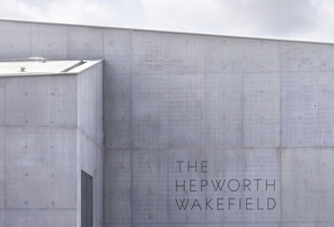 The Hepworth Wakefield identity by APFEL - Creative Journal #apfel #hepworth #wakefield #the