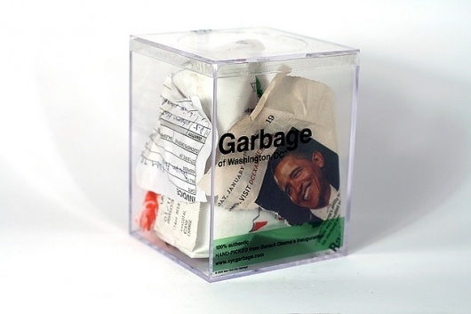 Obama's Inauguration Garbage • 2 | Flickr: Intercambio de fotos #conceptual #sustainability #art #trash #garbage