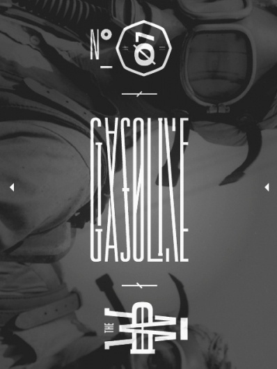 The Sixteenth Division #grayscale #typography
