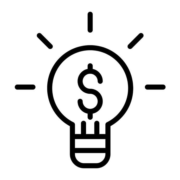 See more icon inspiration related to dollar, business and finance, dollar symbol, solution, strategy, lightbulb, idea, electronics, marketing, business and money on Flaticon.