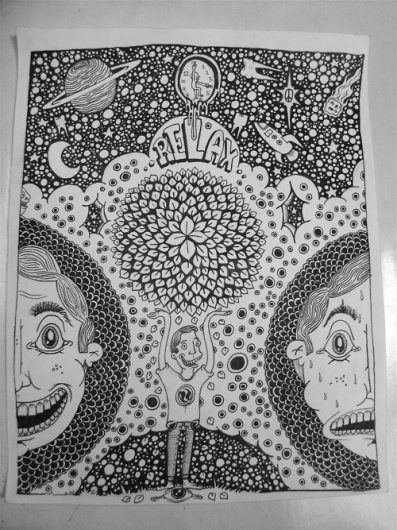 BILLHAUS #kalen #design #poster #blackburn #drawing