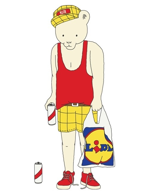 Rupert #illustration #lidl