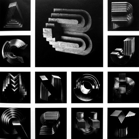 Typography inspiration example #335: The New Graphic — #sculpture #typography