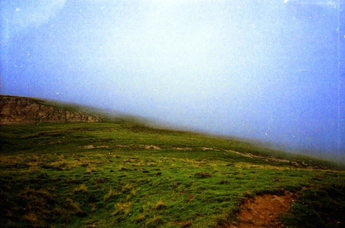 006 | Triangular Love. #green #clouds #fog #moutains
