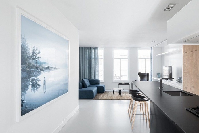 An Old Amsterdam Apartment Transformed by i29 into a Fresh Loft 4