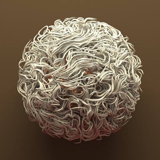 Mark Stock - Dynamo #dynamic #swirl #string #global #fluid #sphere #illumination